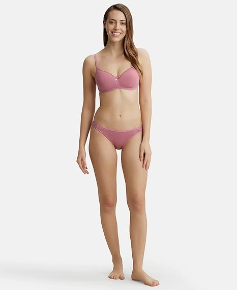 Jockey 1723 Women’s Cotton Stretch T-Shirt Bra – Comfortable Everyday Fit